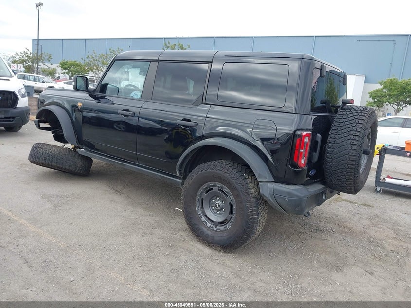2024 Ford Bronco VIN 1FMEE9BP6RLA77758 IAAI salvage auction — LEFT FRONT, Salvage (California), sold $19,100 on 2026-07-30 (photo 3)