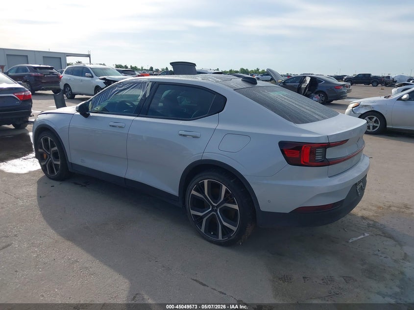 2021 Polestar 2 VIN LPSED3KA8ML008555 IAAI salvage auction — SIDE, Wait Title, sold $8,400 on 2026-09-02 (photo 3)