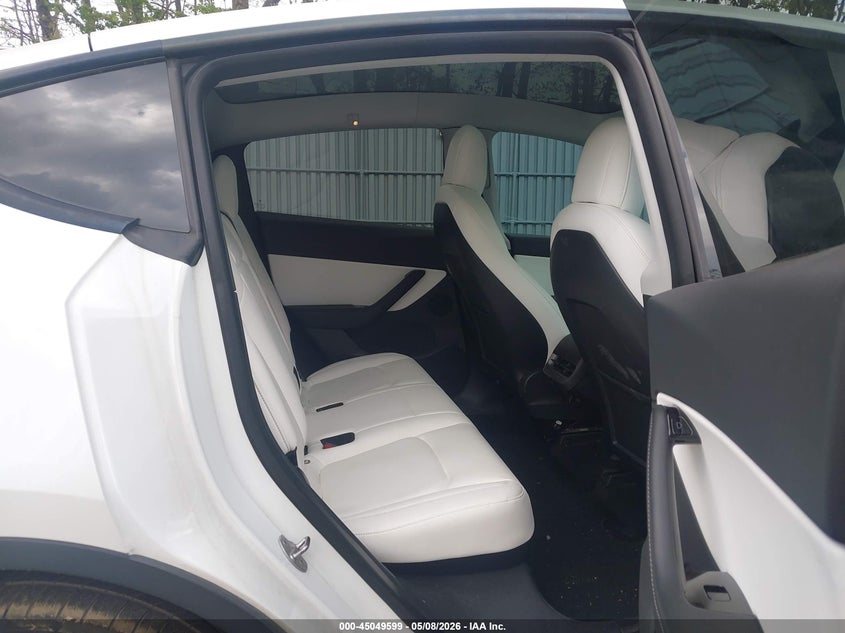 2020 Tesla Model y VIN 5YJYGDEE4LF048908 IAAI salvage auction — LEFT FRONT, Salvage (West Virginia), sold $5,500 on 2026-07-22 (photo 8)