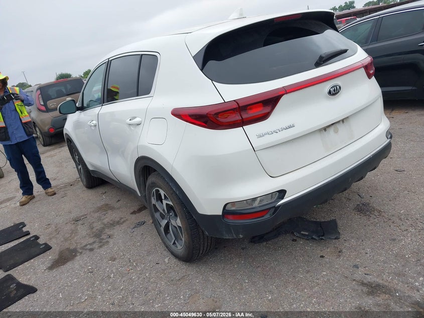 2021 Kia Sportage VIN KNDPM3ACXM7928909 IAAI salvage auction — RIGHT FRONT, Original (Texas), sold $3,575 on 2026-07-23 (photo 3)