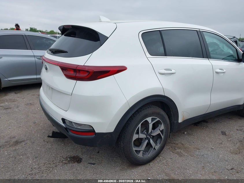 2021 Kia Sportage VIN KNDPM3ACXM7928909 IAAI salvage auction — RIGHT FRONT, Original (Texas), sold $3,575 on 2026-07-23 (photo 4)