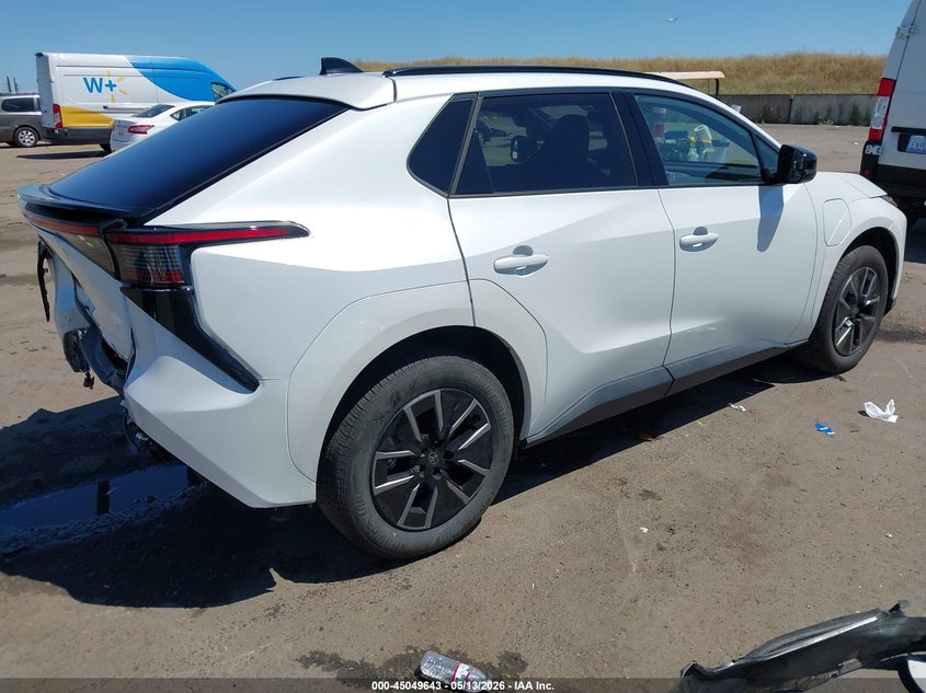 2026 Toyota Bz4x VIN JTMBFAEB5TA005409 IAAI salvage auction — REAR END, Salvage Title, sold $13,200 on 2026-08-20 (photo 4)
