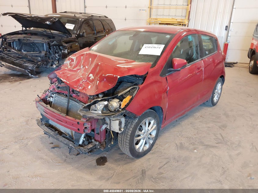 2020 Chevrolet Spark VIN KL8CD6SA8LC453515 IAAI salvage auction — FRONT END, Clear (Michigan), sold $150 on 2026-07-07 (photo 6)