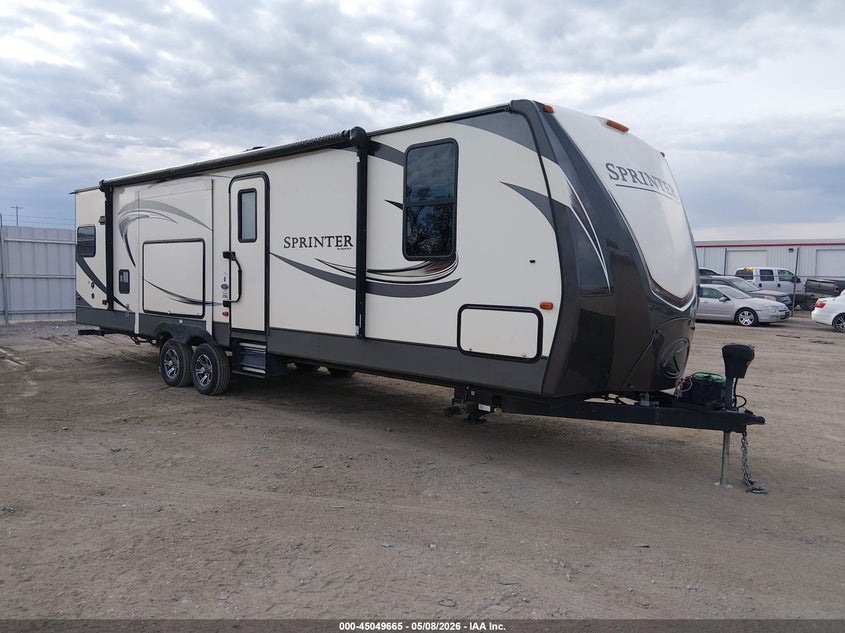 2018 Keystone rv Other VIN 4YDT31225J1530854 IAAI salvage auction — HAIL, Salvage (Nebraska), sold $1,650 on 2026-07-29 (photo 1)