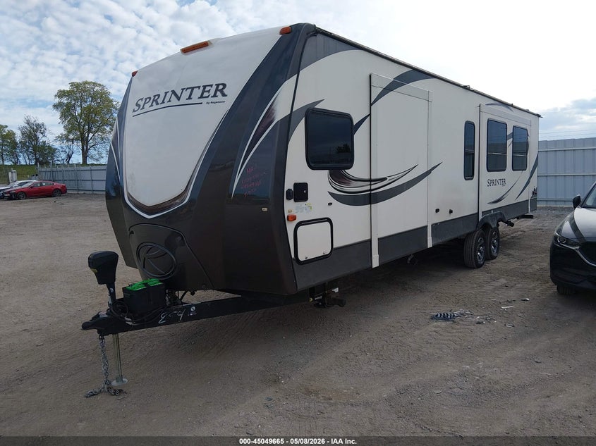 2018 Keystone rv Other VIN 4YDT31225J1530854 IAAI salvage auction — HAIL, Salvage (Nebraska), sold $1,650 on 2026-07-29 (photo 2)