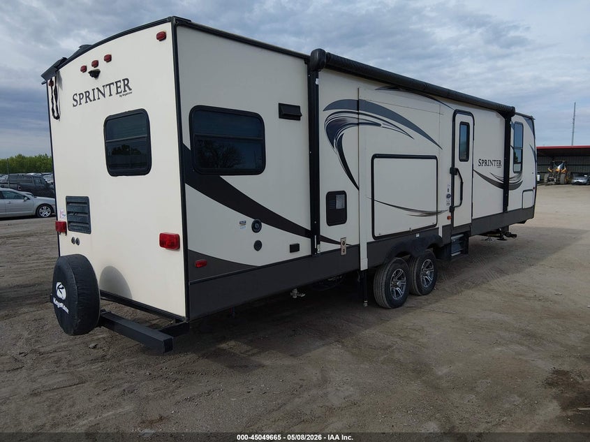 2018 Keystone rv Other VIN 4YDT31225J1530854 IAAI salvage auction — HAIL, Salvage (Nebraska), sold $1,650 on 2026-07-29 (photo 4)
