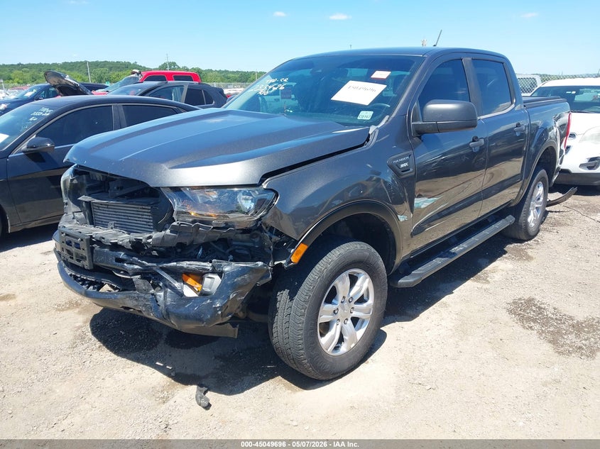 2019 Ford Ranger VIN 1FTER4FH4KLA98774 IAAI salvage auction — FRONT END, Salvage (Kansas), sold $7,725 on 2026-07-28 (photo 2)