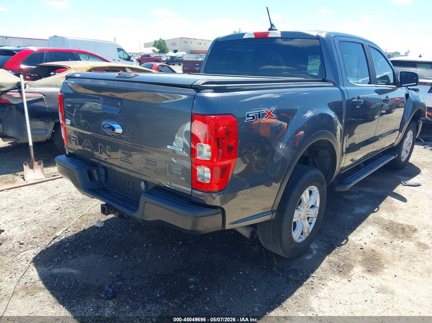 2019 Ford Ranger VIN 1FTER4FH4KLA98774 IAAI salvage auction — FRONT END, Salvage (Kansas), sold $7,725 on 2026-07-28 (photo 4)