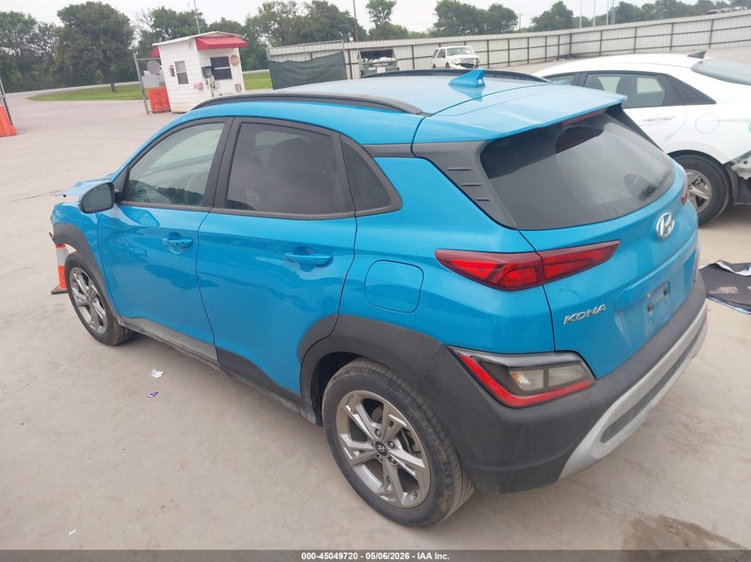 2023 Hyundai Kona VIN KM8K62AB9PU980068 IAAI salvage auction — FRONT END, Salvage (Texas), sold $2,850 on 2026-07-21 (photo 3)