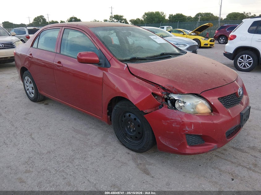 2009 Toyota Corolla VIN JTDBL40E699083719 IAAI salvage auction — RIGHT FRONT, Salvage (Idaho), sold $1,850 on 2026-07-31 (photo 1)