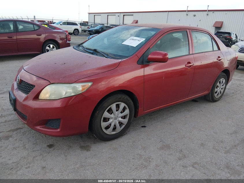 2009 Toyota Corolla VIN JTDBL40E699083719 IAAI salvage auction — RIGHT FRONT, Salvage (Idaho), sold $1,850 on 2026-07-31 (photo 2)