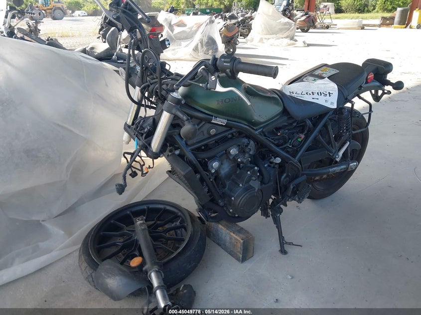 2023 Honda Cl VIN MLHPC675XP5001807 IAAI salvage auction — FRONT END, Rebuildable (Florida), sold $50 on 2026-07-28 (photo 2)