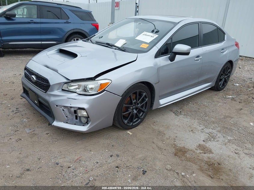 2021 Subaru Wrx VIN JF1VA1C68M9813666 IAAI salvage auction — FRONT END, Original (Texas), sold $4,550 on 2026-07-09 (photo 2)