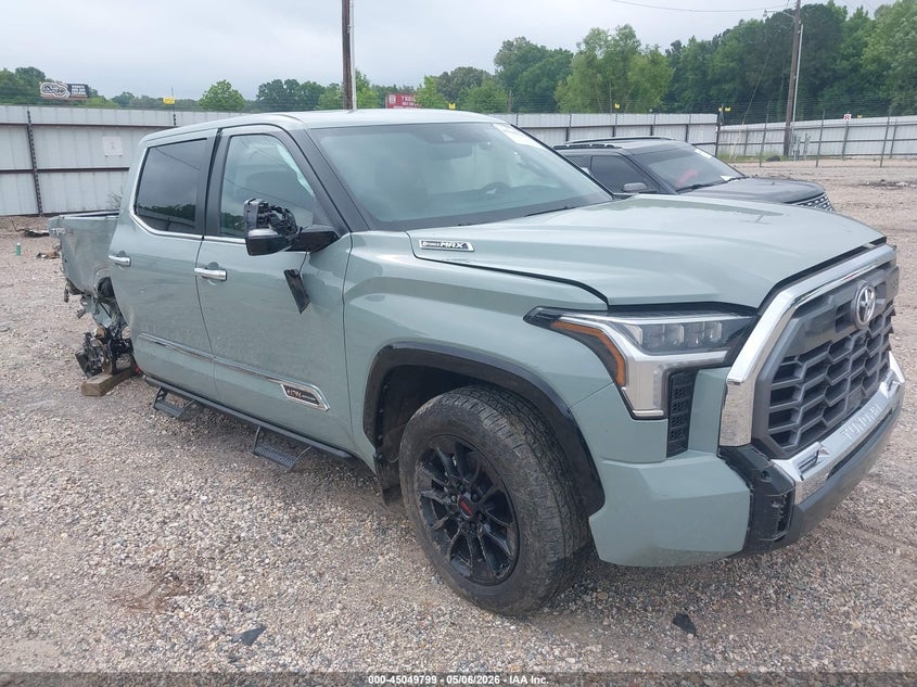 2025 Toyota Tundra VIN 5TFMC5DB7SX106716 IAAI salvage auction — RIGHT SIDE, Salvage (Louisiana), sold $19,800 on 2026-07-27 (photo 1)