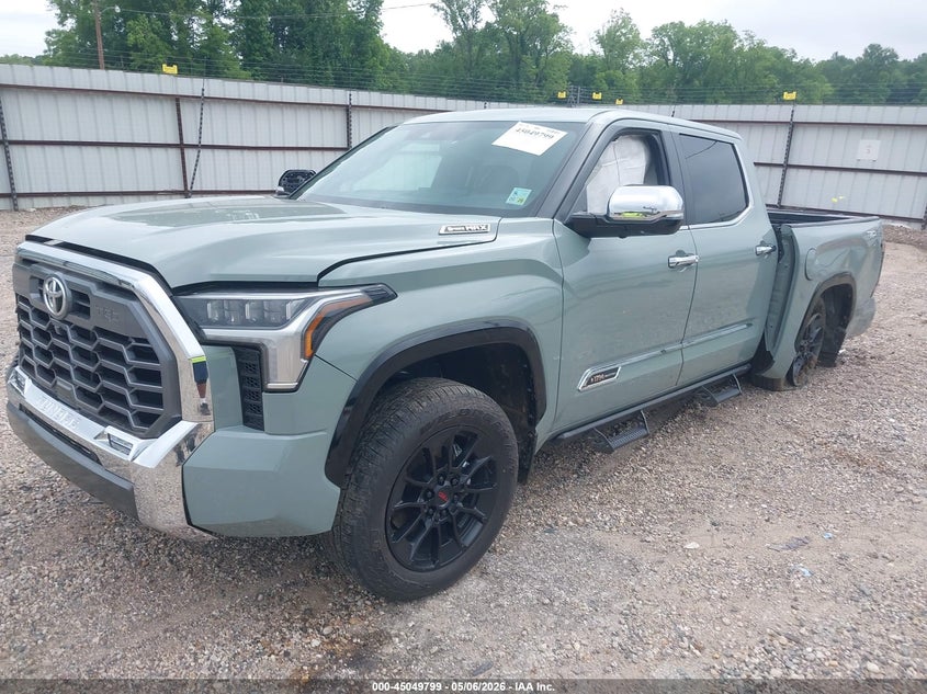 2025 Toyota Tundra VIN 5TFMC5DB7SX106716 IAAI salvage auction — RIGHT SIDE, Salvage (Louisiana), sold $19,800 on 2026-07-27 (photo 2)