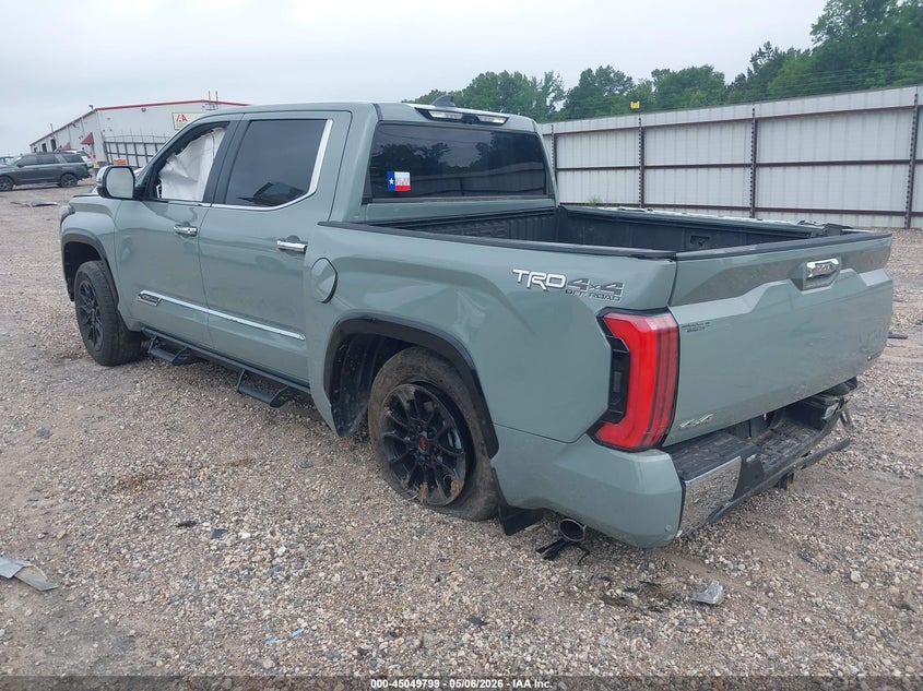 2025 Toyota Tundra VIN 5TFMC5DB7SX106716 IAAI salvage auction — RIGHT SIDE, Salvage (Louisiana), sold $19,800 on 2026-07-27 (photo 3)