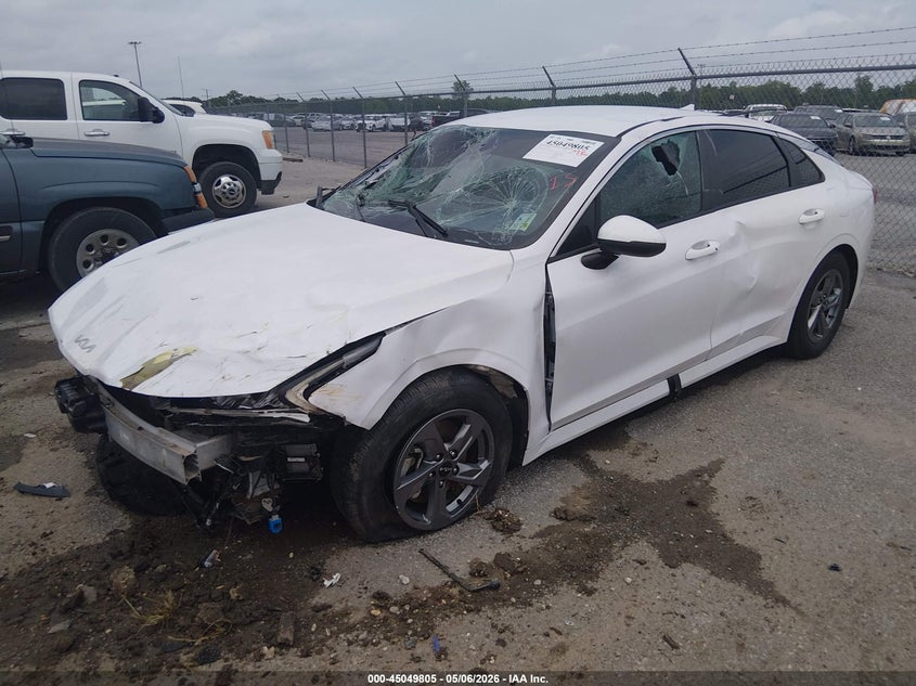 2022 Kia K5 VIN 5XXG14J25NG121244 IAAI salvage auction — FRONT END, Salvage (Louisiana), sold $1,950 on 2026-07-07 (photo 2)