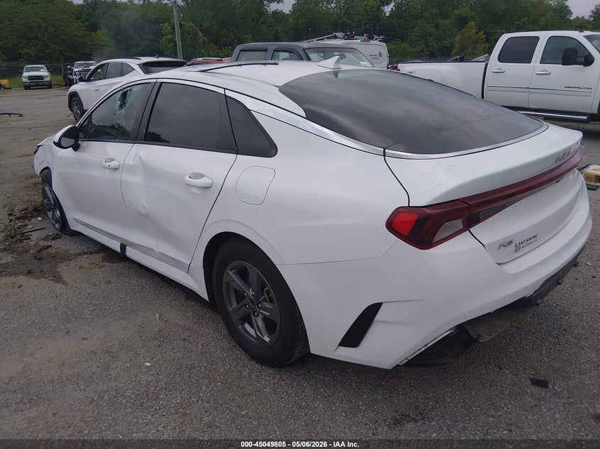 2022 Kia K5 VIN 5XXG14J25NG121244 IAAI salvage auction — FRONT END, Salvage (Louisiana), sold $1,950 on 2026-07-07 (photo 3)