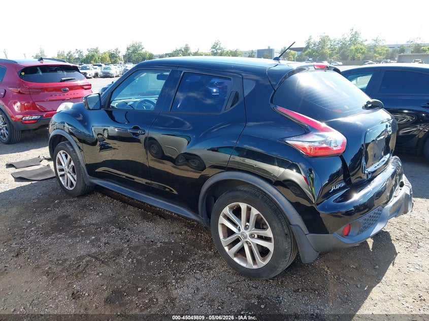 2015 Nissan Juke VIN JN8AF5MR1FT502326 IAAI salvage auction — REAR END, Salvage (California), sold $1,100 on 2026-07-20 (photo 3)