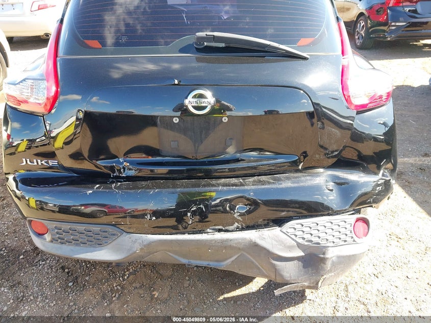 2015 Nissan Juke VIN JN8AF5MR1FT502326 IAAI salvage auction — REAR END, Salvage (California), sold $1,100 on 2026-07-20 (photo 6)