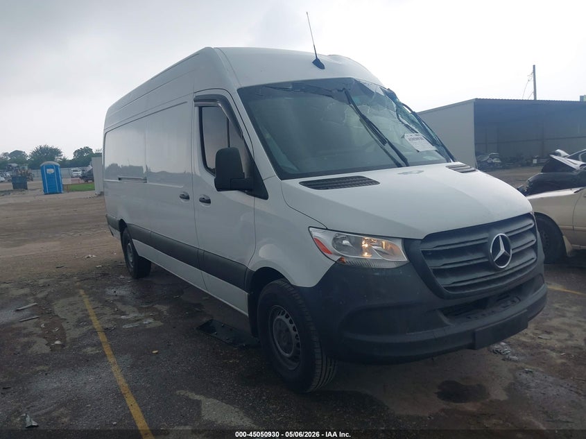 2022 Mercedes-benz Sprinter VIN W1Y40CHY5NT101730 IAAI salvage auction — LEFT SIDE, Salvage (Texas), sold $9,525 on 2026-07-22 (photo 1)