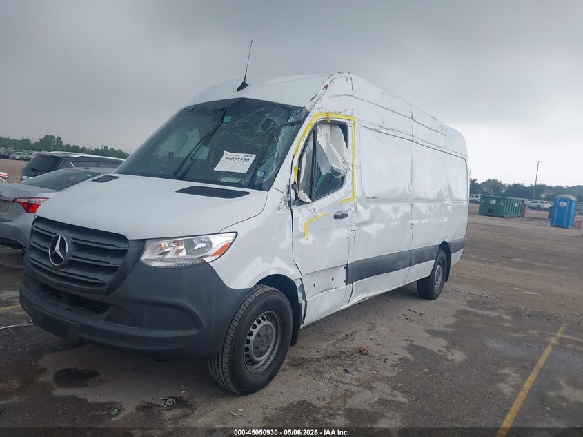2022 Mercedes-benz Sprinter VIN W1Y40CHY5NT101730 IAAI salvage auction — LEFT SIDE, Salvage (Texas), sold $9,525 on 2026-07-22 (photo 2)