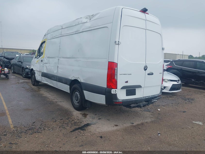 2022 Mercedes-benz Sprinter VIN W1Y40CHY5NT101730 IAAI salvage auction — LEFT SIDE, Salvage (Texas), sold $9,525 on 2026-07-22 (photo 3)