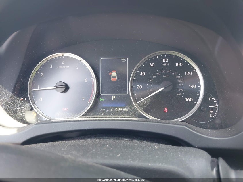 2024 Lexus Is VIN JTHDA1D23R5132751 IAAI salvage auction — FRONT & REAR, Salvage (Tennessee), sold $10,775 on 2026-07-07 (photo 7)