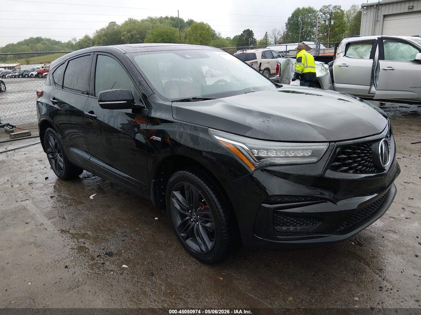 2021 Acura Rdx VIN 5J8TC2H68ML807641 IAAI salvage auction — LEFT SIDE, Salvage (West Virginia), sold $10,750 on 2026-07-23 (photo 1)