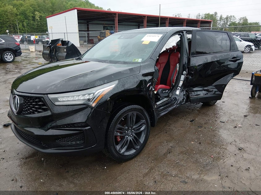 2021 Acura Rdx VIN 5J8TC2H68ML807641 IAAI salvage auction — LEFT SIDE, Salvage (West Virginia), sold $10,750 on 2026-07-23 (photo 2)