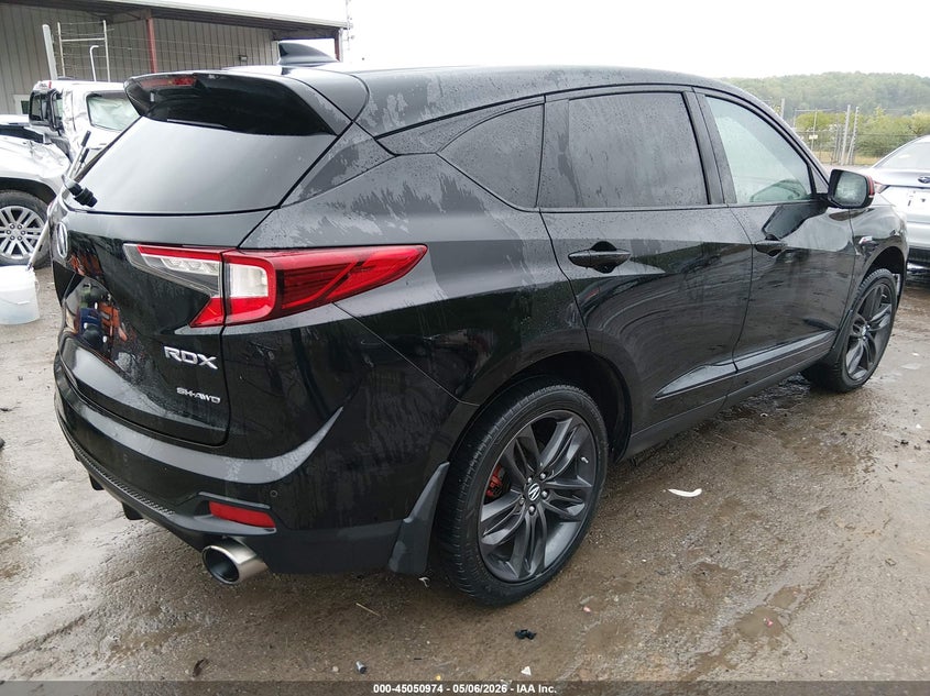 2021 Acura Rdx VIN 5J8TC2H68ML807641 IAAI salvage auction — LEFT SIDE, Salvage (West Virginia), sold $10,750 on 2026-07-23 (photo 4)