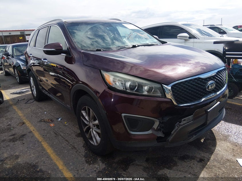 2016 Kia Sorento VIN 5XYPGDA35GG127518 IAAI salvage auction — BIO HAZARD, Bill Of Sale (Colorado), sold $700 on 2026-07-28 (photo 1)