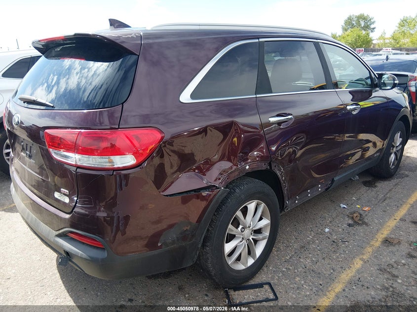 2016 Kia Sorento VIN 5XYPGDA35GG127518 IAAI salvage auction — BIO HAZARD, Bill Of Sale (Colorado), sold $700 on 2026-07-28 (photo 4)