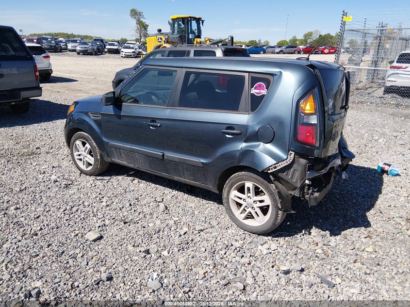 2011 Kia Soul VIN KNDJT2A27B7345222 IAAI salvage auction — REAR END, Salvage (West Virginia), sold $100 on 2026-07-15 (photo 3)