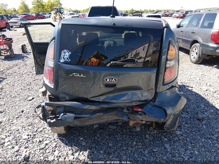 2011 Kia Soul VIN KNDJT2A27B7345222 IAAI salvage auction — REAR END, Salvage (West Virginia), sold $100 on 2026-07-15 (photo 6)