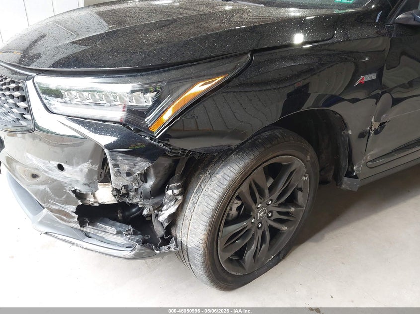2022 Acura Rdx VIN 5J8TC2H61NL018328 IAAI salvage auction — LEFT FRONT, Salvage Title, sold $11,050 on 2026-08-20 (photo 6)