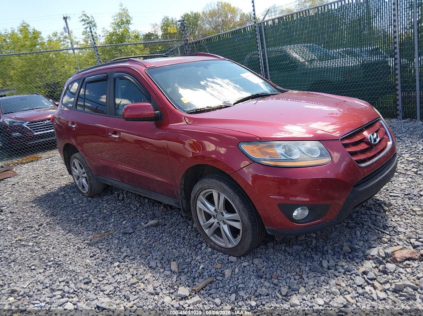 2010 Hyundai Santa fe VIN 5NMSKDAG0AH382926 IAAI salvage auction — REAR END, Salvage (West Virginia), sold $150 on 2026-07-09 (photo 1)