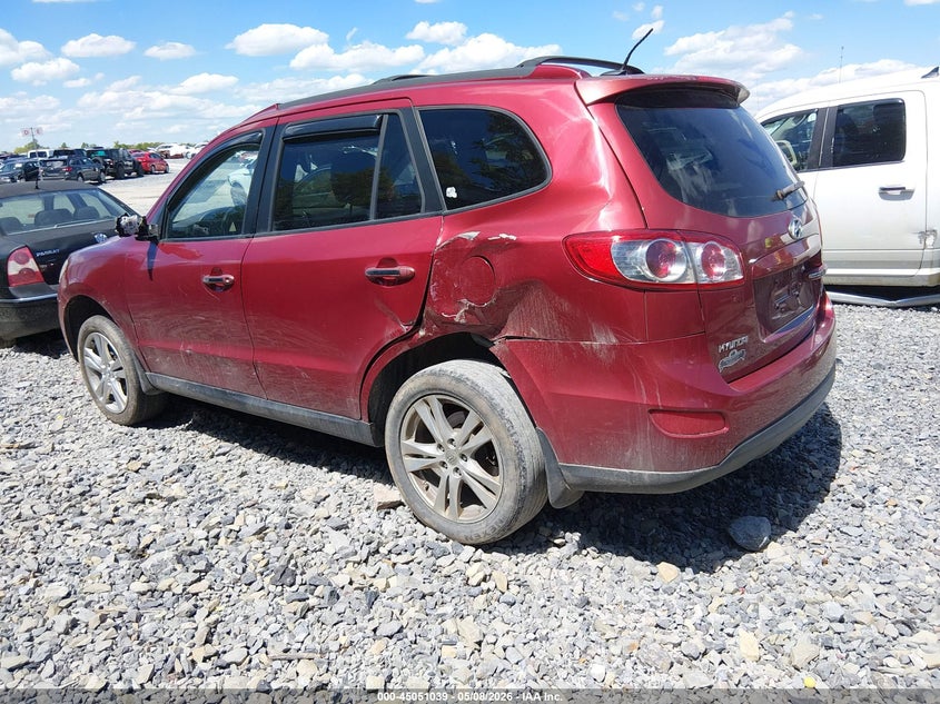 2010 Hyundai Santa fe VIN 5NMSKDAG0AH382926 IAAI salvage auction — REAR END, Salvage (West Virginia), sold $150 on 2026-07-09 (photo 3)