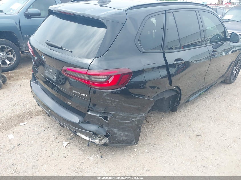 2022 BMW X5 VIN 5UXCR4C06N9L28921 IAAI salvage auction — RIGHT REAR, Original (Texas), sold $24,850 on 2026-07-09 (photo 6)