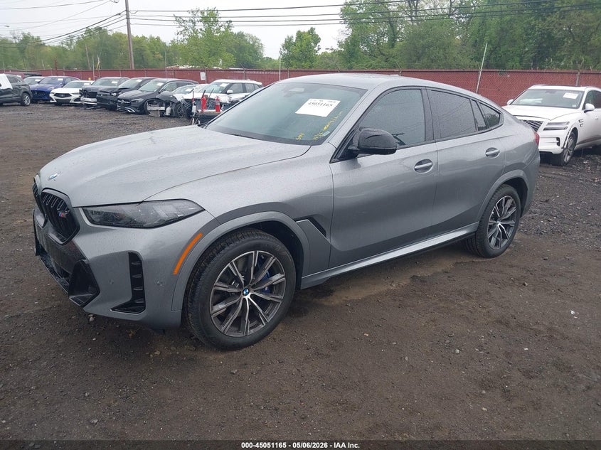 2026 BMW X6 VIN 5UX43EX01T9193575 IAAI salvage auction — ENGINE BURN, Salvage (Idaho), sold $48,000 on 2026-07-30 (photo 2)