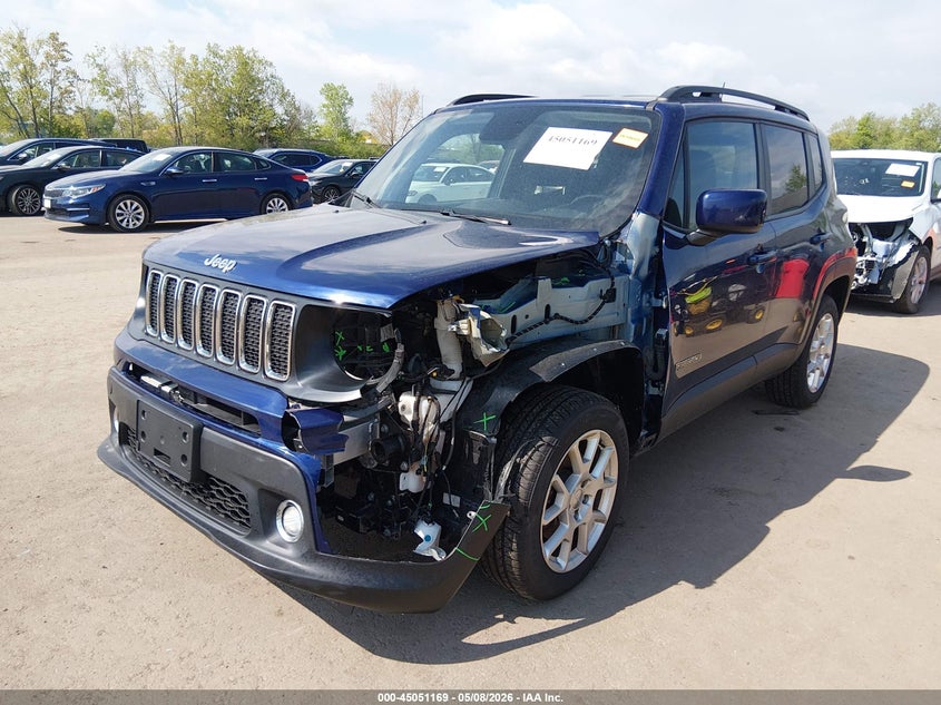 2019 Jeep Renegade VIN ZACNJBBB9KPK82615 IAAI salvage auction — LEFT FRONT, Salvage Title, sold $1,450 on 2026-07-31 (photo 2)