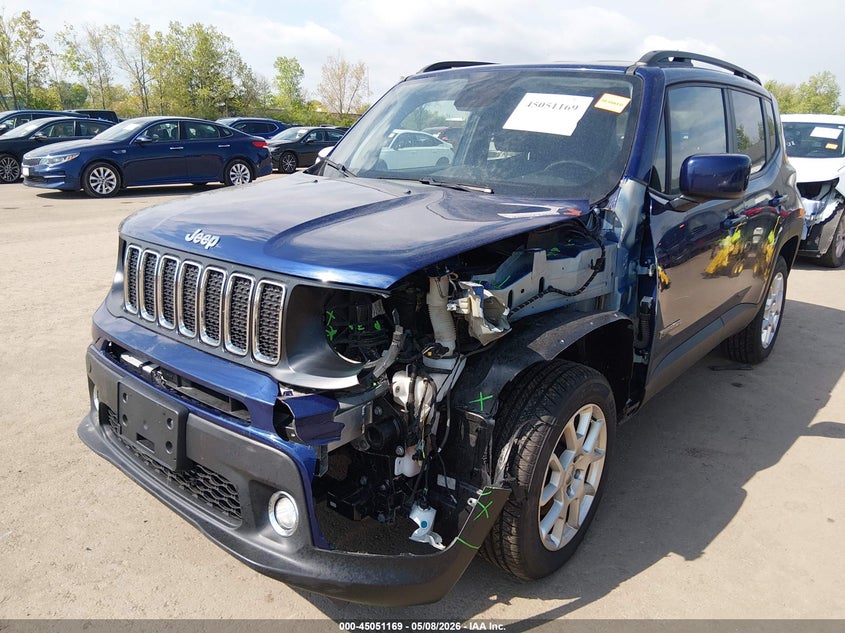 2019 Jeep Renegade VIN ZACNJBBB9KPK82615 IAAI salvage auction — LEFT FRONT, Salvage Title, sold $1,450 on 2026-07-31 (photo 6)