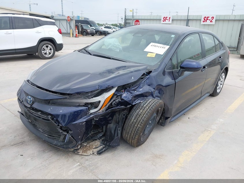 2025 Toyota Corolla VIN JTDBCMFE8S3082006 IAAI salvage auction — FRONT END, Salvage (Indiana), sold $4,850 on 2026-07-13 (photo 2)