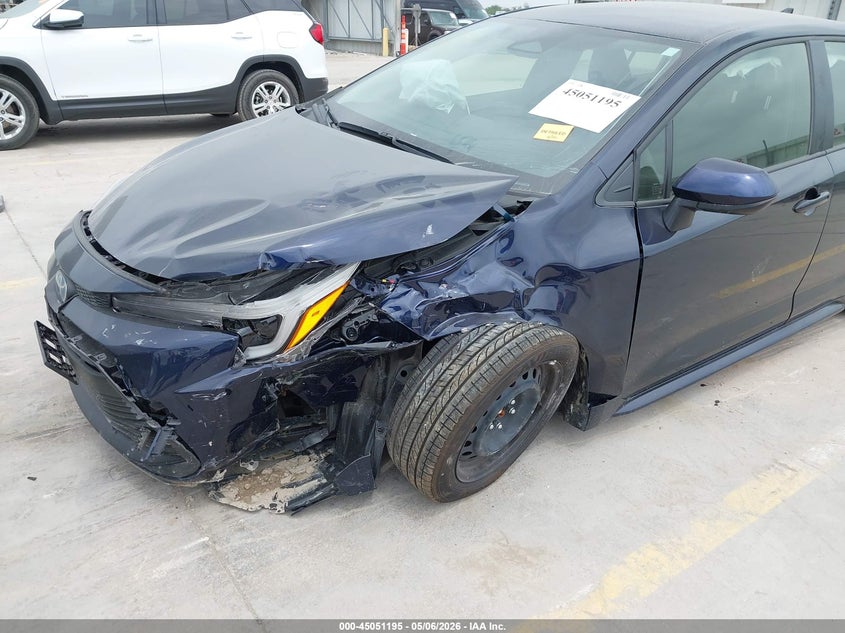 2025 Toyota Corolla VIN JTDBCMFE8S3082006 IAAI salvage auction — FRONT END, Salvage (Indiana), sold $4,850 on 2026-07-13 (photo 6)