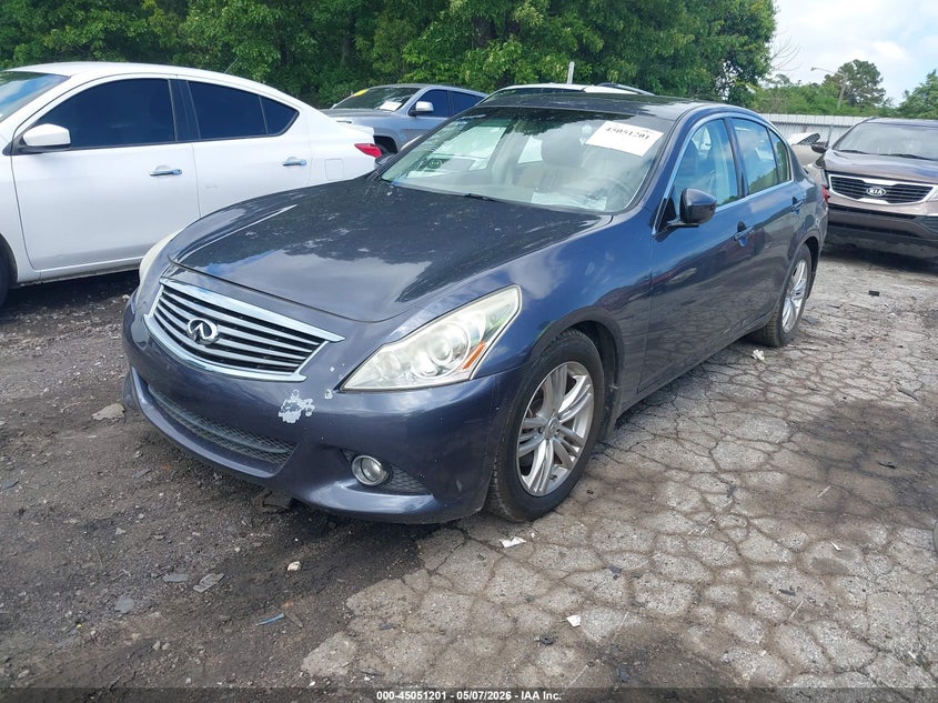2011 Infiniti G VIN JN1CV6AP9BM507412 IAAI salvage auction — REAR END, Salvage (Idaho), sold $2,250 on 2026-07-29 (photo 2)