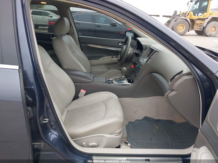 2013 Infiniti VIN JN1CV6AP5DM303483 IAAI salvage auction — LEFT SIDE, Original (Texas), sold $2,250 on 2026-07-08 (photo 5)