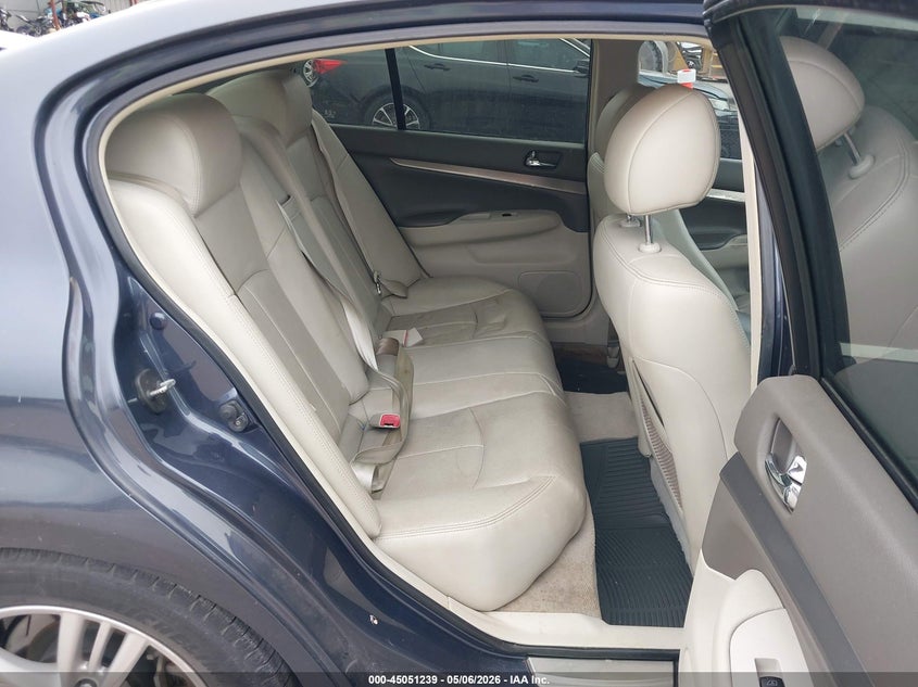 2013 Infiniti VIN JN1CV6AP5DM303483 IAAI salvage auction — LEFT SIDE, Original (Texas), sold $2,250 on 2026-07-08 (photo 8)