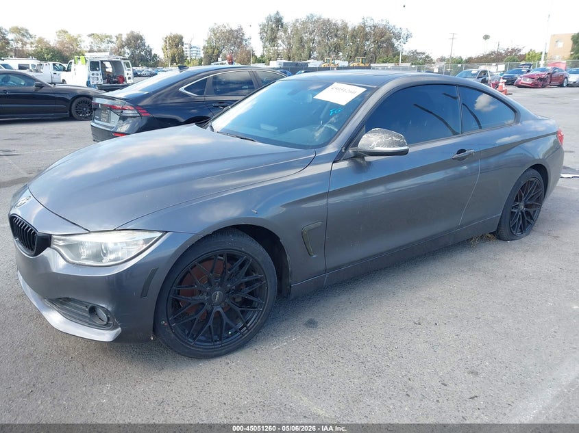 2014 BMW 4er VIN WBA3N7C58EF718251 IAAI salvage auction — NORMAL WEAR, Clear - Dealer Only (California), sold $25 on 2026-07-30 (photo 2)