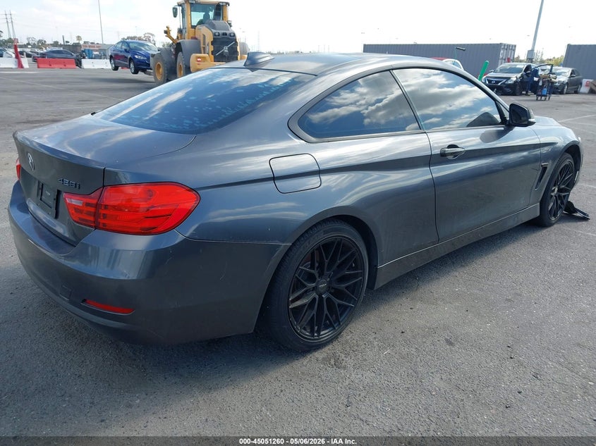 2014 BMW 4er VIN WBA3N7C58EF718251 IAAI salvage auction — NORMAL WEAR, Clear - Dealer Only (California), sold $25 on 2026-07-30 (photo 4)