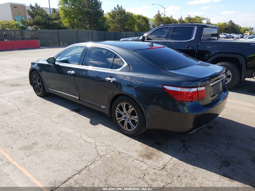 2008 Lexus Ls VIN JTHGL46F485030401 IAAI salvage auction — LEFT SIDE, Salvage (California), sold $1,200 on 2026-07-13 (photo 3)